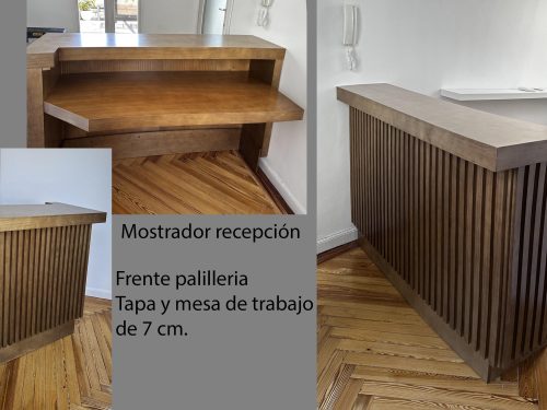 Mostrador Palilleria