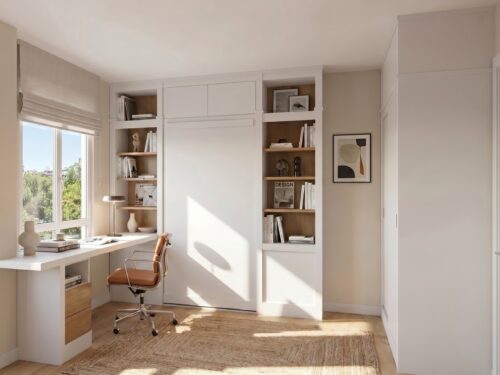 Cama abatible vertical de 90