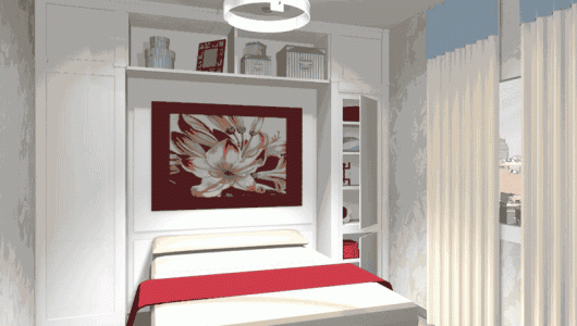 Cama entre modulos panel