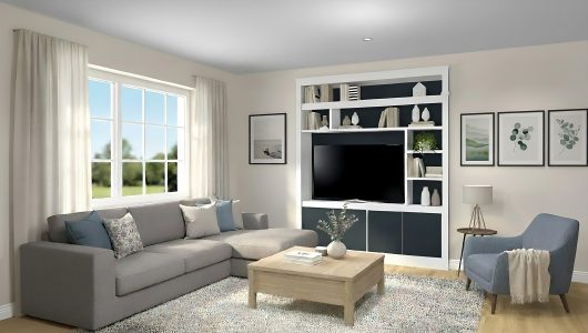 Gran tv modulo singular con resolucion