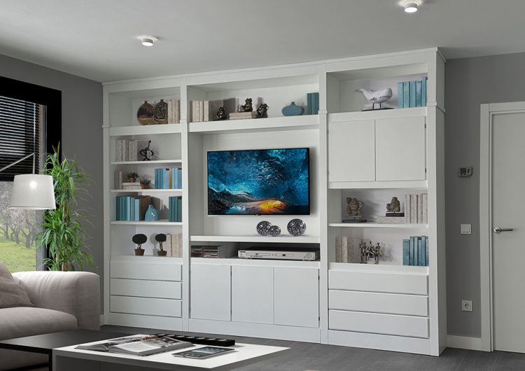 Mueble TV Rialto cajones ambos lados.