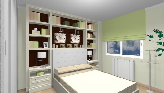 Versalles con cama y galeria