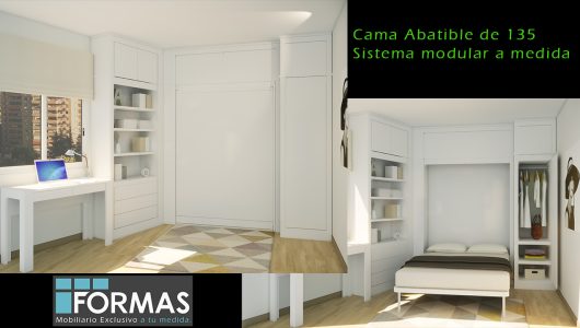 cama abatible de 135