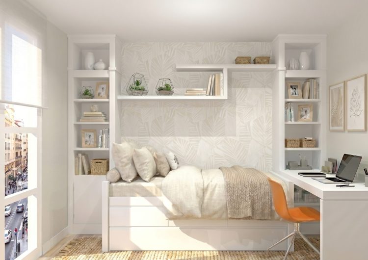 juvenil con cama compacto cajones